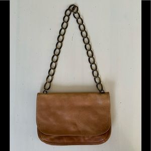 A.P.C vintage women purse brown